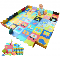 Baby Foam Play Mat with Fence (36 Foam Tiles)
