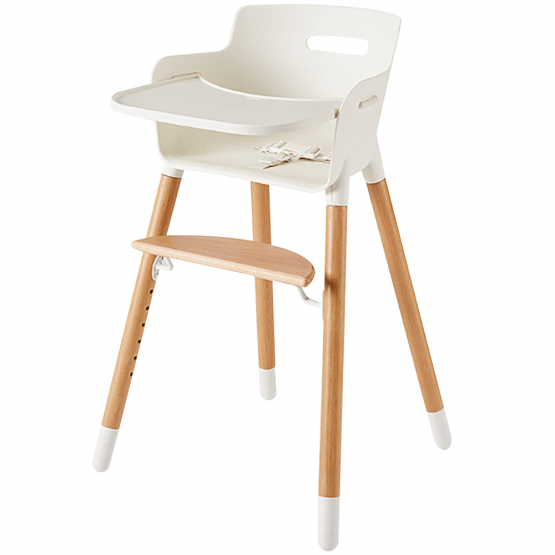 Wooden High Chair for Babies and Toddlers