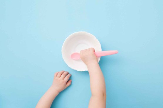 10 Food Play Ideas To Try With a Baby-Feeding Spoon